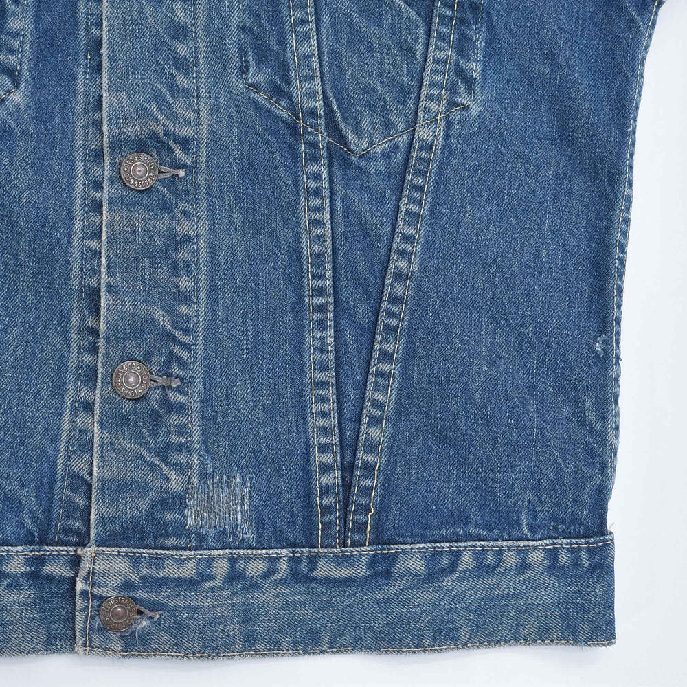 60s LEVI'S557 リーバイス デニムトラッカージャケット 38 後期 60s LEVI'S557 リーバイス デニムトラッカージャケット 38 後期