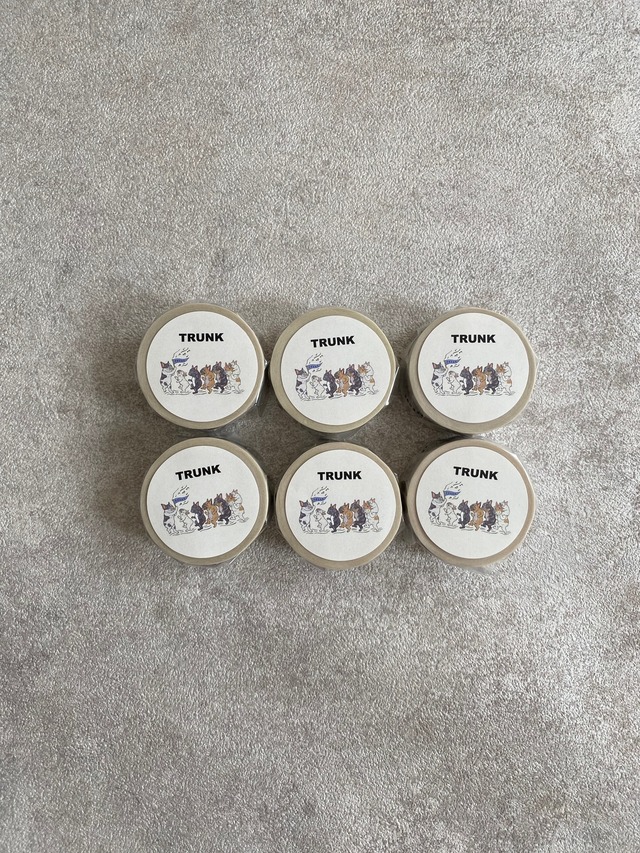 TRUNK　ご一行さまマスキングテープ