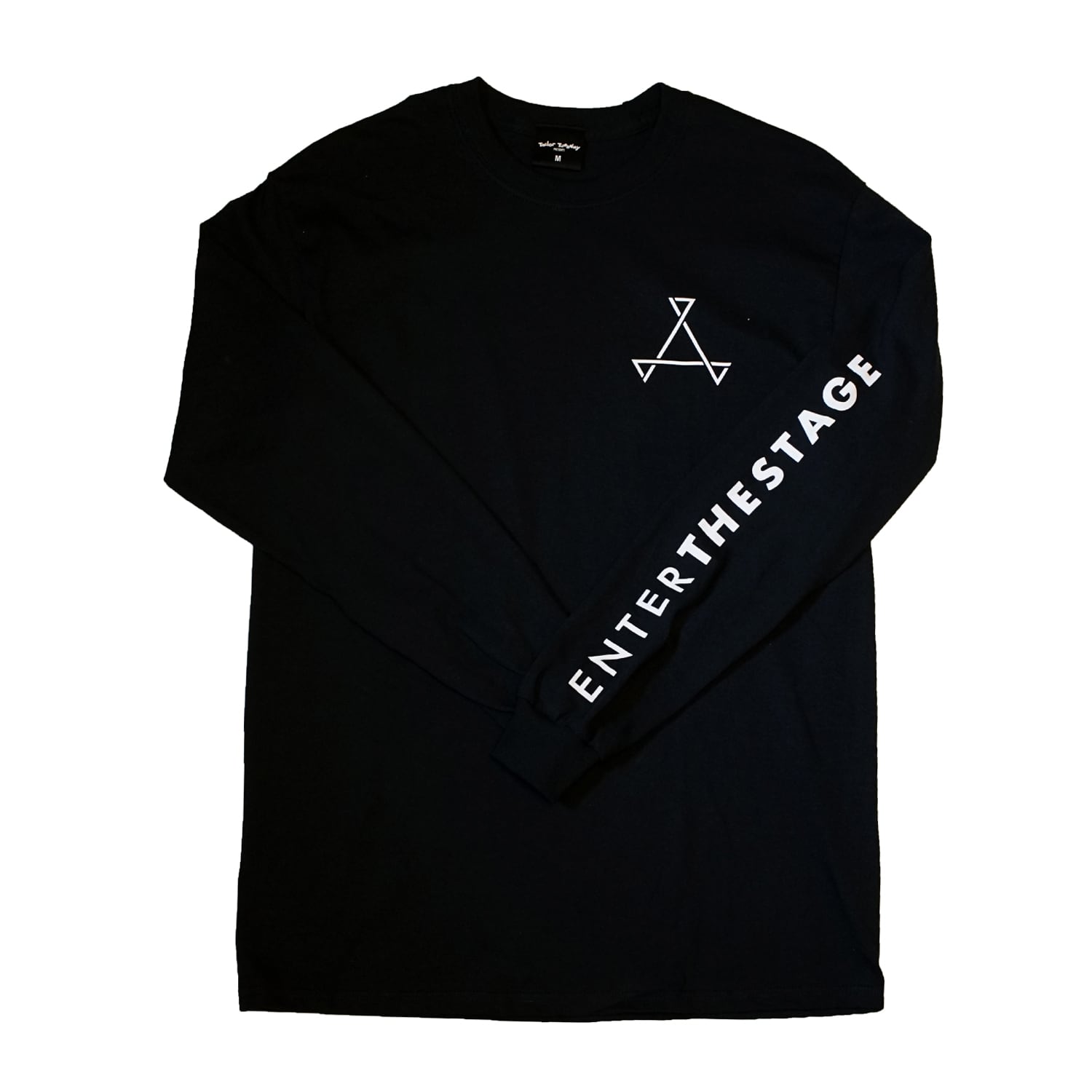 THISONE x ENTER THE STAGE L/S TEE (BLACK)