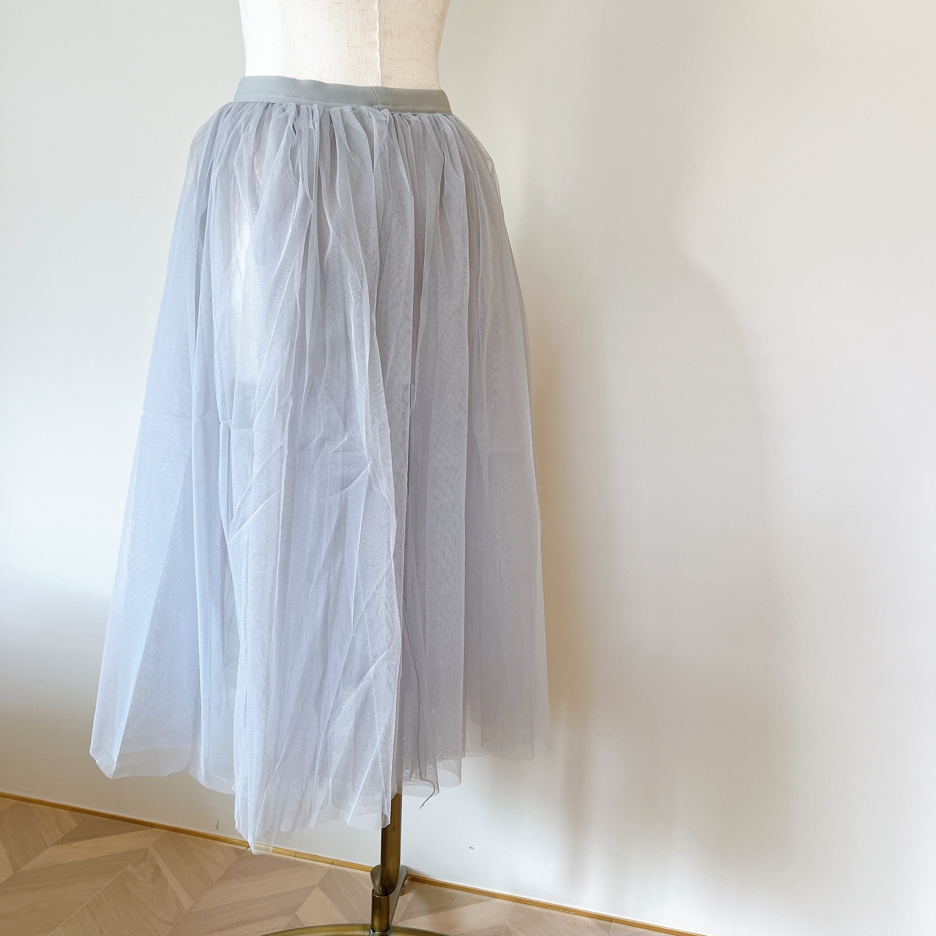 チュール リハーサルスカート（gray） | バレエショップ