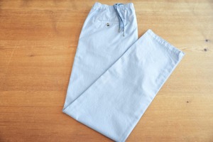 シャーリングパンツ（E.Zegna　ライトウェイトデニム　ライトブルー）