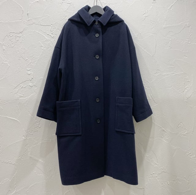 maison de soil wool mossa hood coat | CoCo Cuore maison de soil wool mossa hood coat | CoCo Cuore