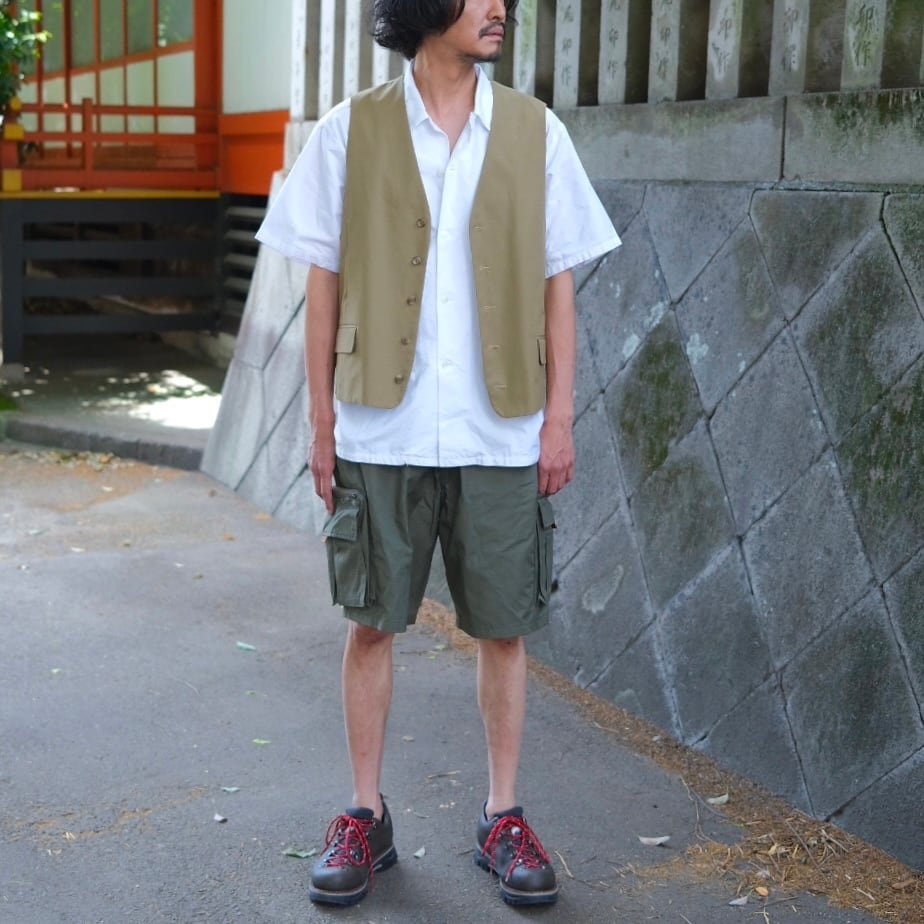KENNETH FIELD(ケネスフィールド) / MIL SHIRTS 40/3 OXFORD-WHITE-(5