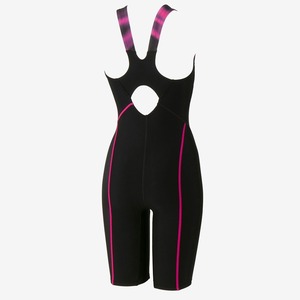 スピードフィットネス水着[レディース]SFW12661 リフレクションルースンニースキン ゆったり 縫込みカップ
