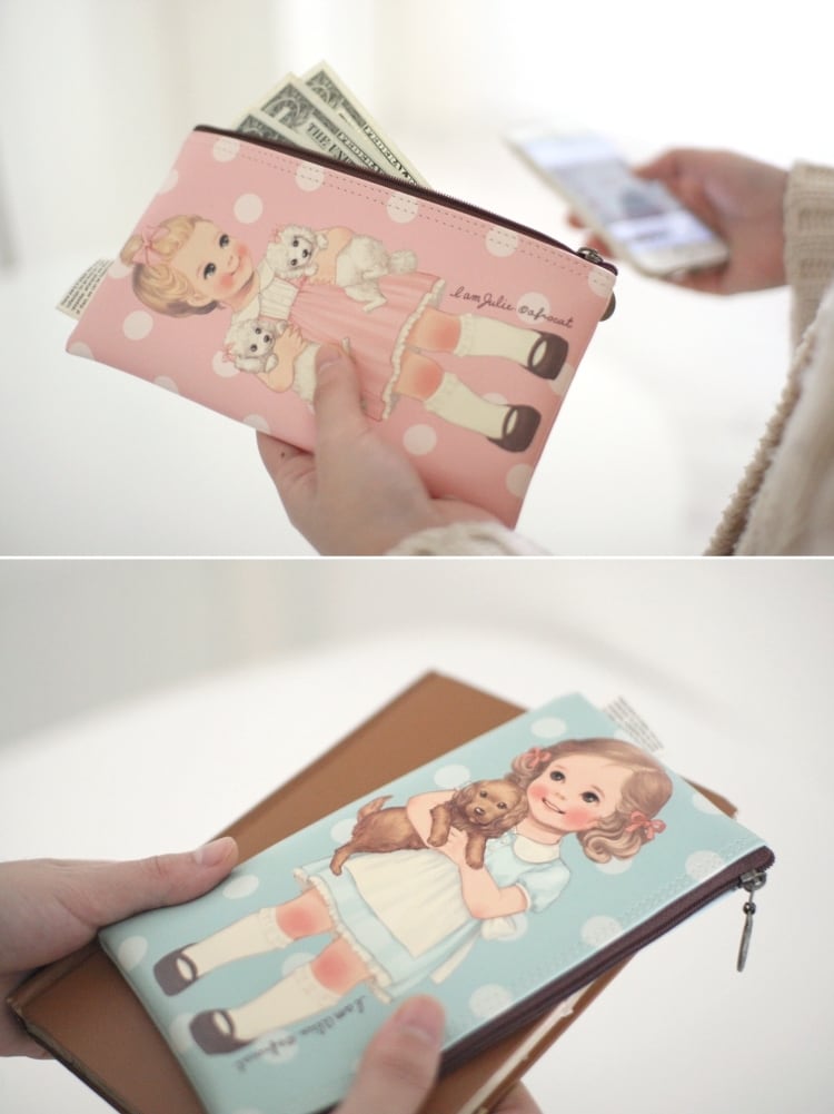 即納】＊ペーパードールメイト＊ ポーチ5_ジュリー ＊paper doll mate