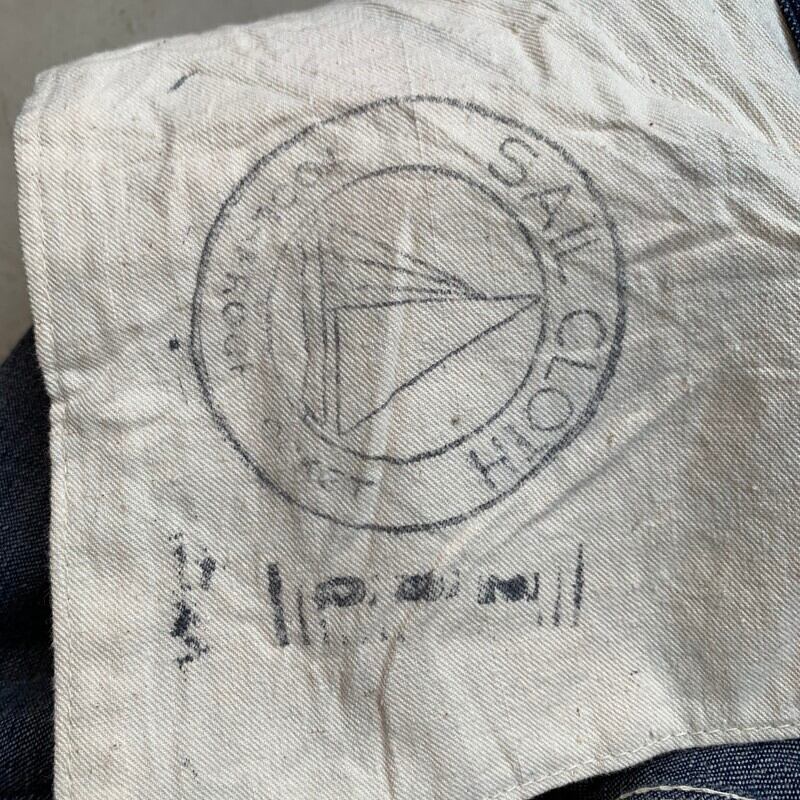 50's BLUE BELL デニムオーバーオール 濃紺 ミントコンディション