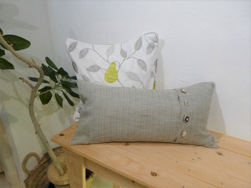 original cushion cover*オリジナルクッションカバー　 size:30cm×60cm