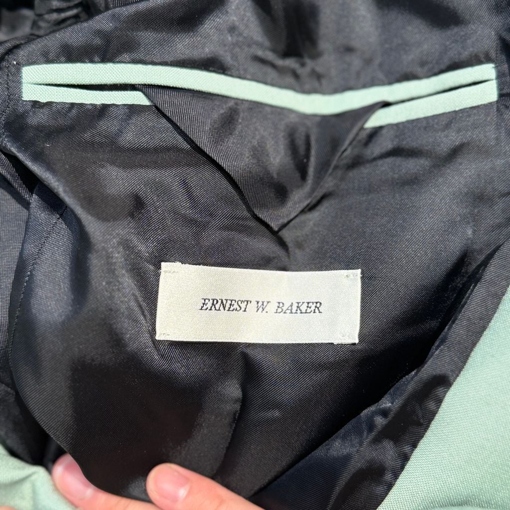 ERNEST W.BAKER アーネストダブルベーカー 23SS Virgin Wool