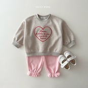 韓国子供服 / 26Autumn / 〖取寄〗DAILYBEBE / フリルジョガーパンツ / キッズ服 / ジュニア服 / 秋服 *XS~JL*