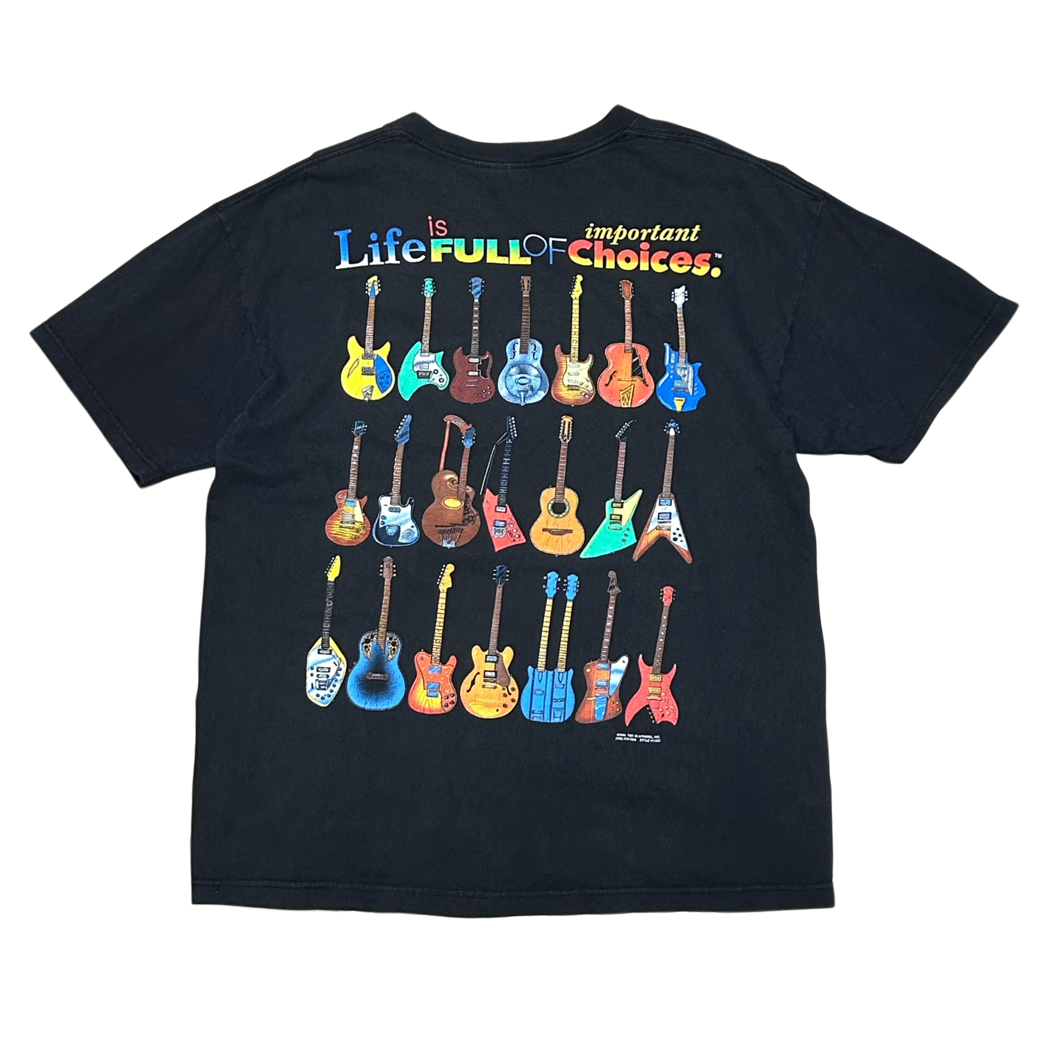 2000s 溶けてるスマイル MELTING SMILE Tシャツ【L】ニコちゃん