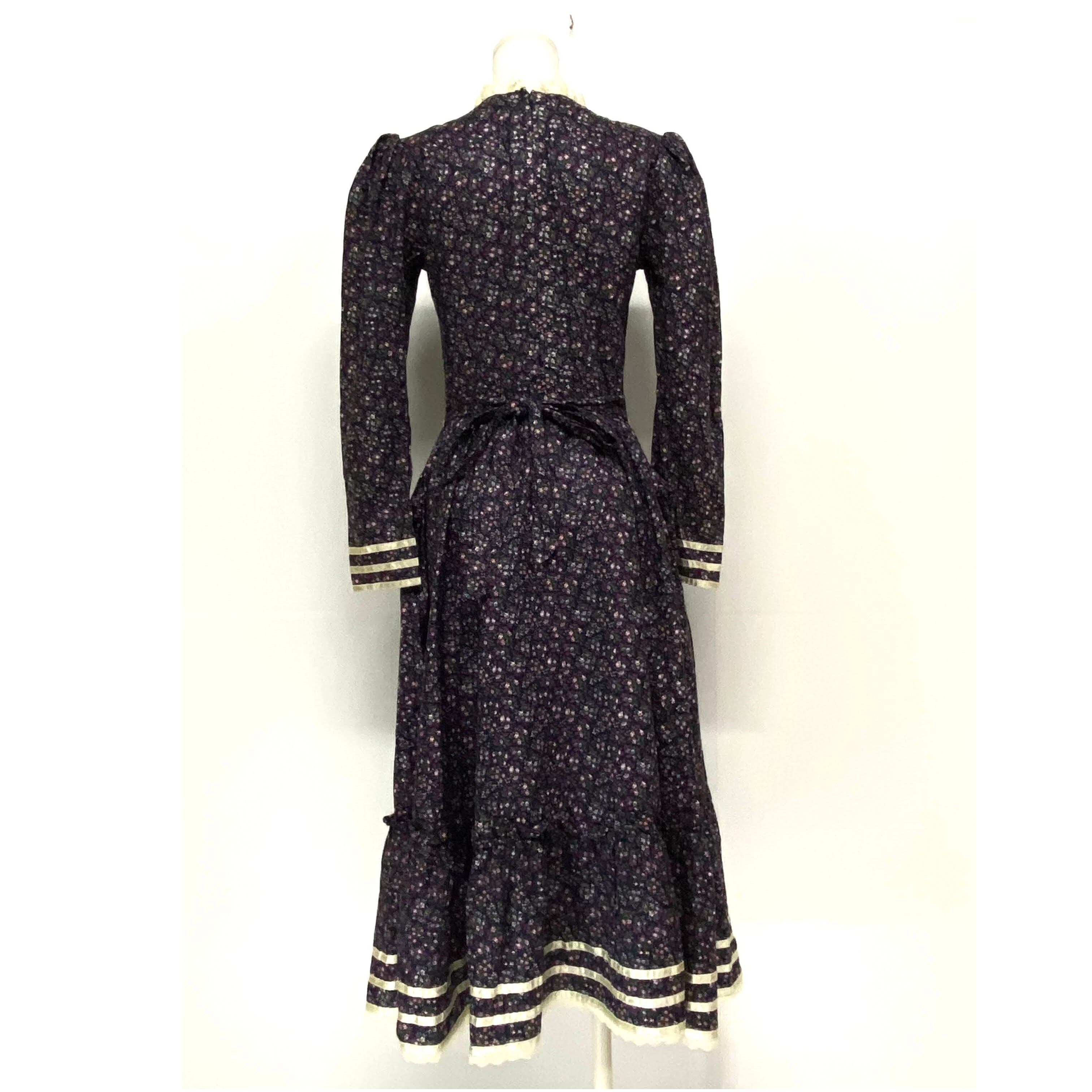 70年代 ガンネサックス ガニ?サックス GUNNE SAX Jessica レース付き