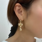 スイングドロップピアス ニッケルフリーポスト使用 低アレルギー bittersweet