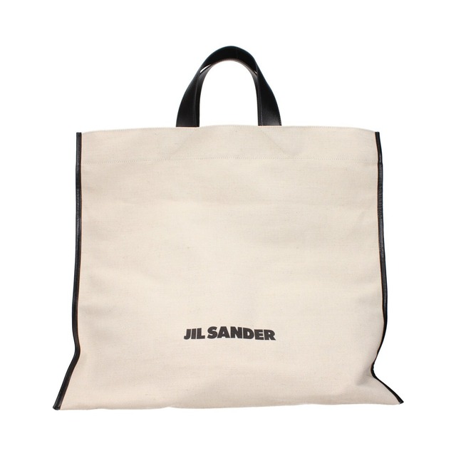 JIL SANDER ジルサンダー メンズ ハンドバッグ ファブリック ベージュ
