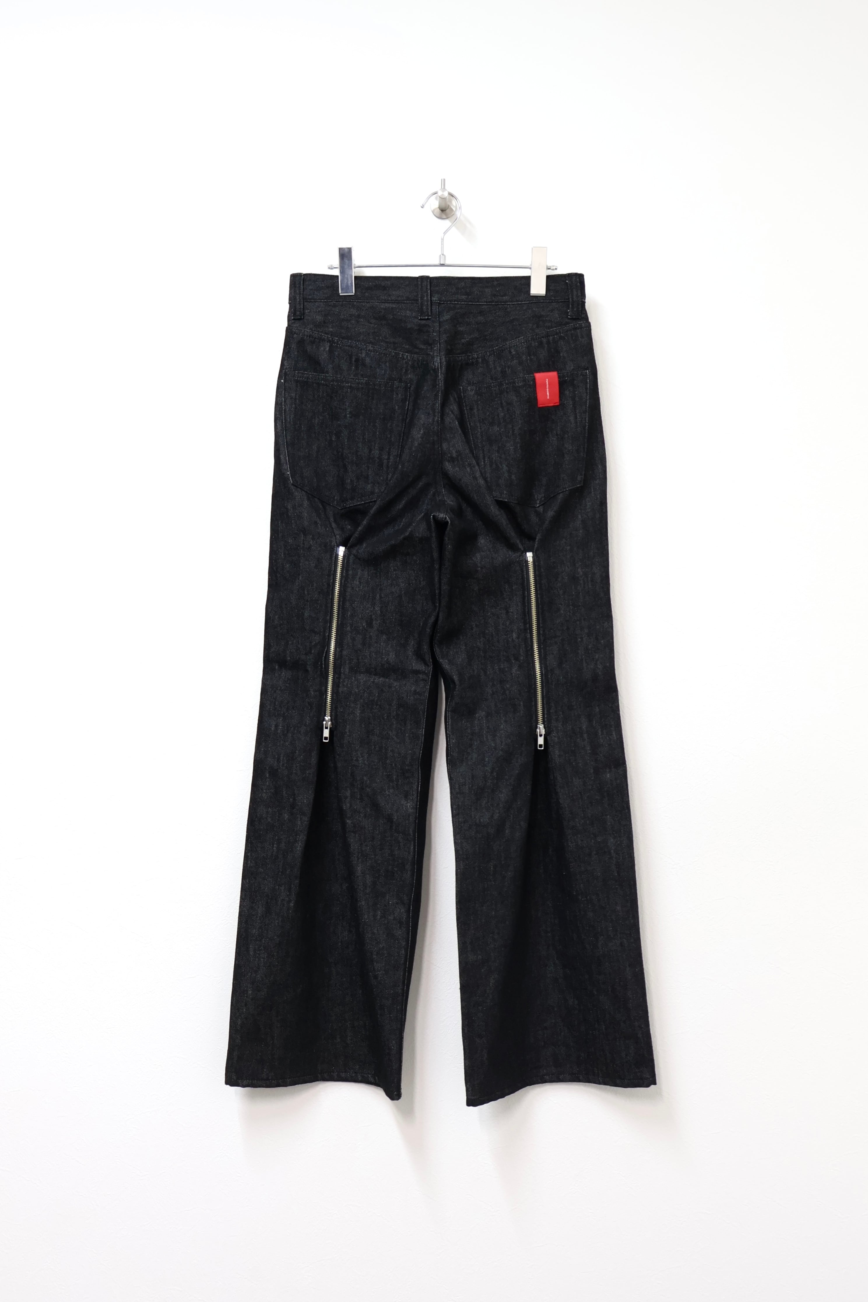 FUMITO GANRYU Reverse 5P Denim -BLACK- | OoaLL