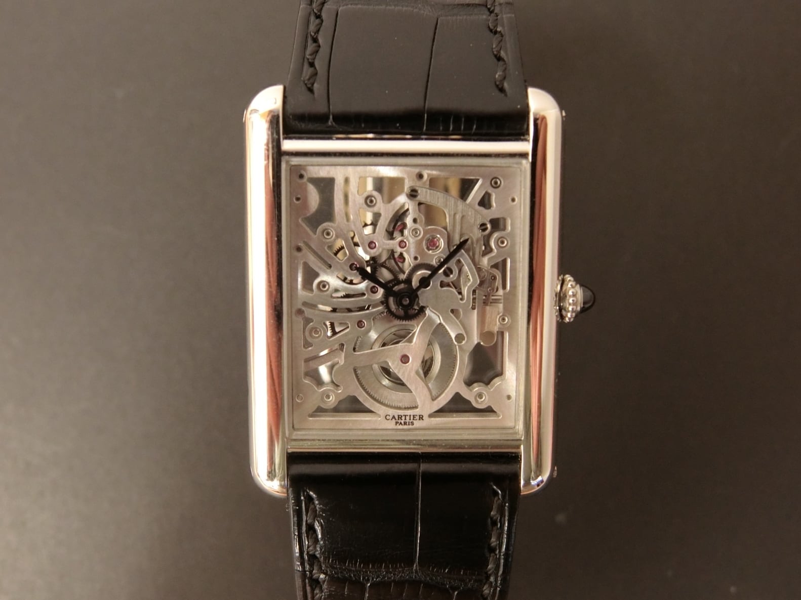 CARTIER THE TANK WATCH カルティエ　タンク