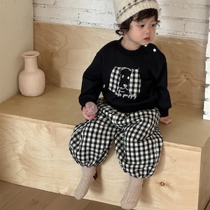 【BABY&KID】チェック柄セットアップ