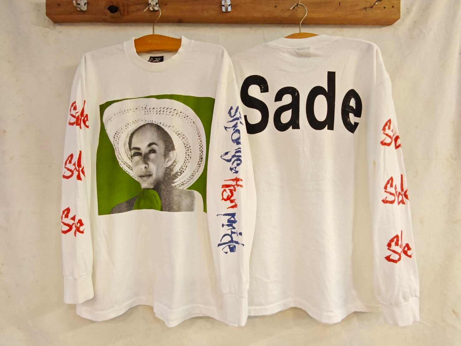 SADE Tシャツ オリジナルヴィンテージ L 本物　激安スタート SADE LS 34.【先行予約6月11日から順次発送】 | ヴィンテージサプライヤー