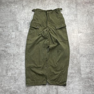 50s 極太 オランダ軍 実物 ダブルフェイス パンツ w31