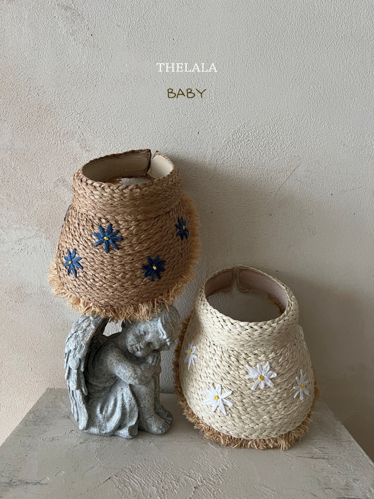 [THELALA] Daisy Sun Cap / [더랄라] 데이지썬캡