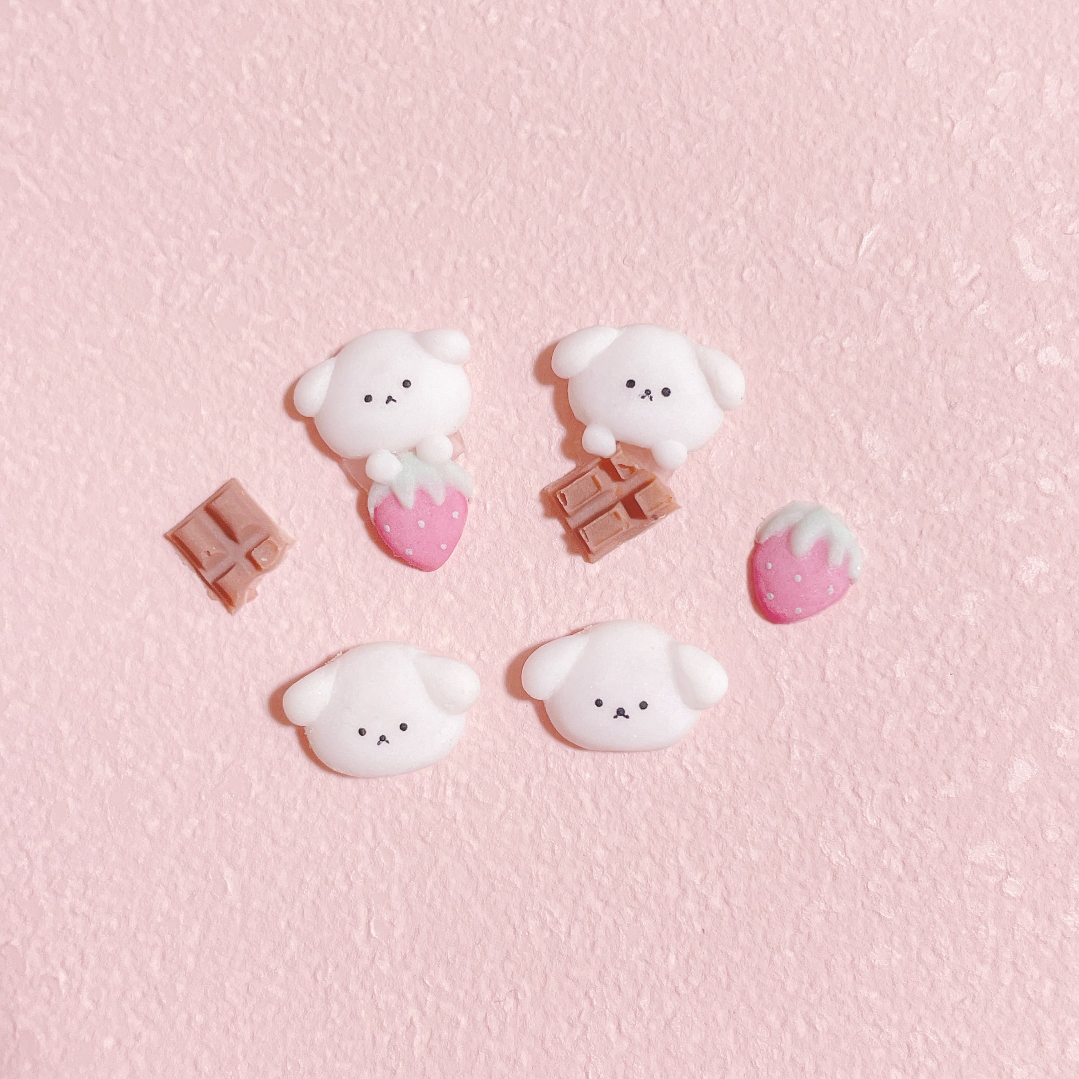 ドーナツ アニマル 動物 ネイル パーツ デコ #A128 デコパーツ 動物 犬