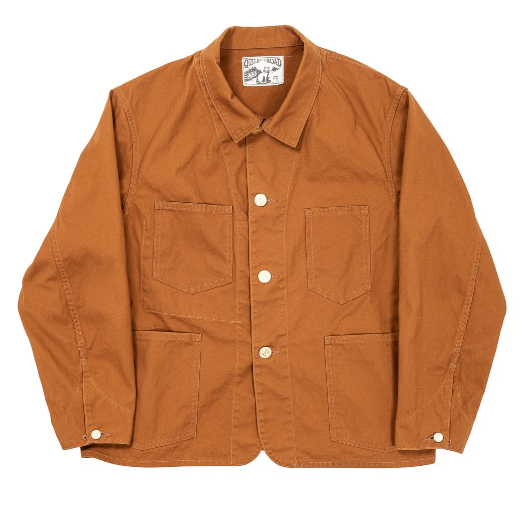 WORKERS(ワーカーズ) QUEEN OF THE ROAD Jacket, 9 oz Brown Duck