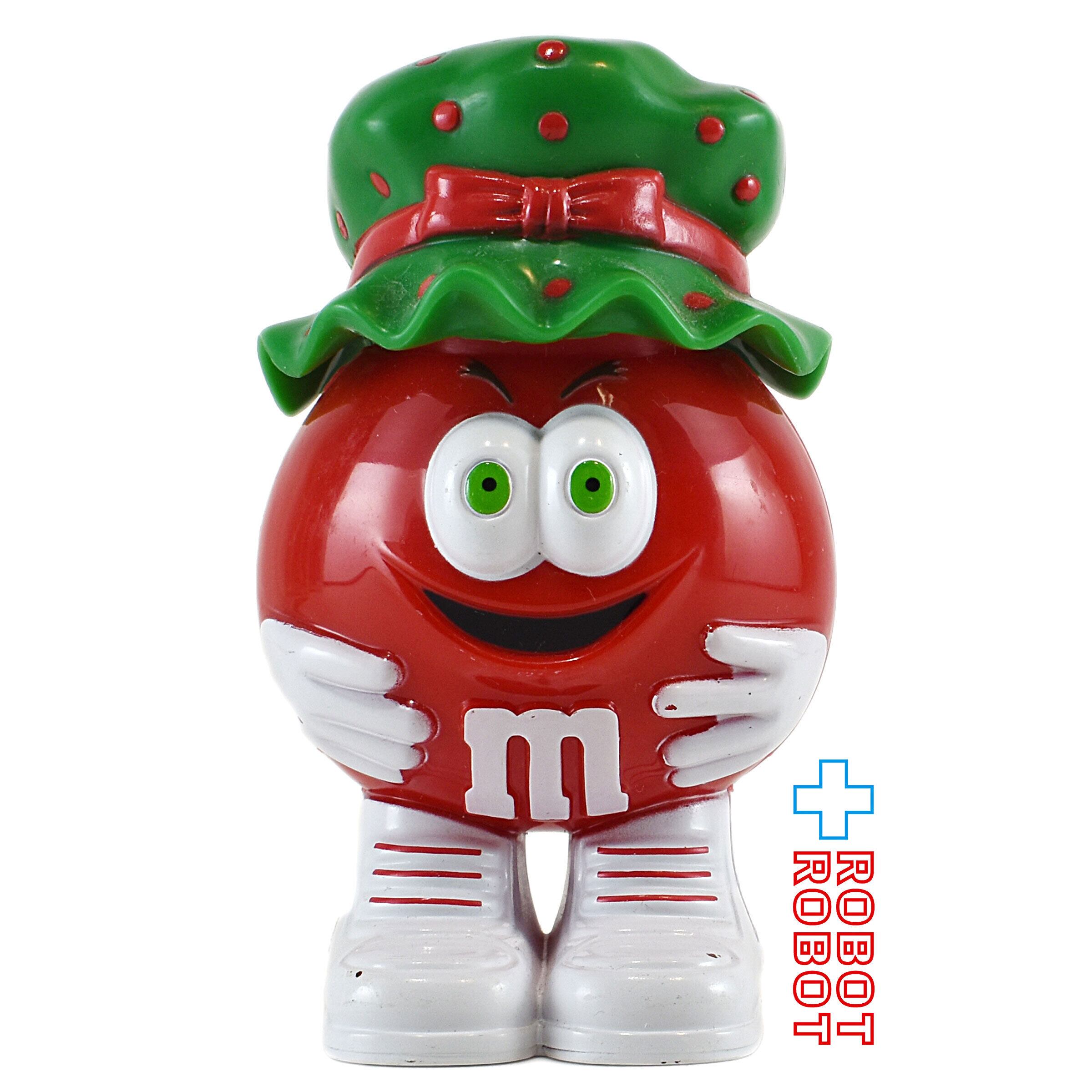M&M's ミニディスペンサー フィギュア レッド ホリデー・クリスマス