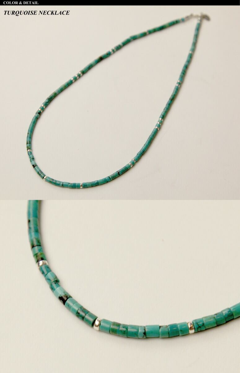 送料無料】esuperanto(エスペラント)TURQUOISE NECKLACE ターコイズ