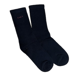 【アウトレット品】うぃるうぃる Socks Black