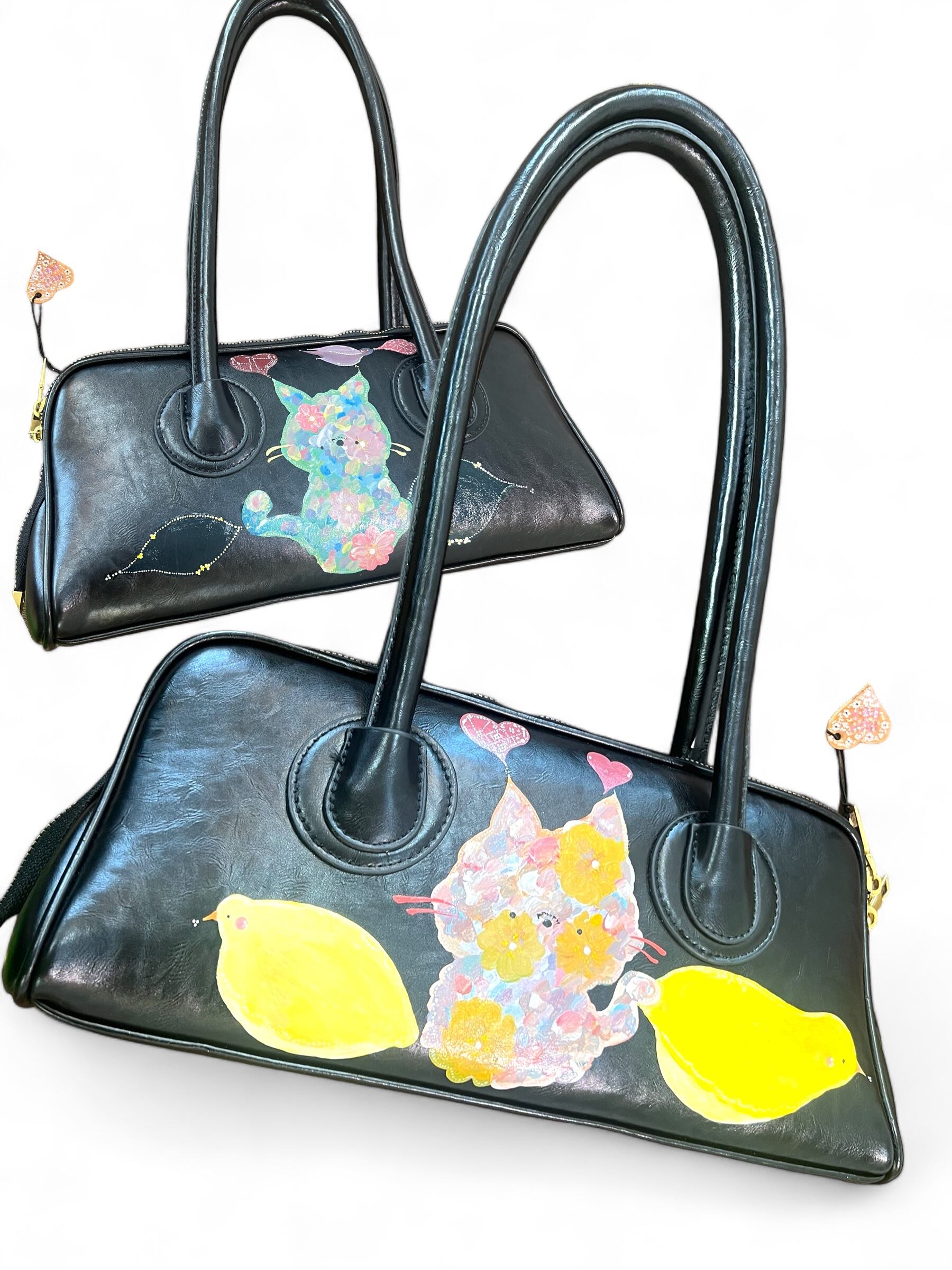 HUH BOK ホーボクドローイング横長Bag 黒 | shinozawa商店 HUH BOK ホーボクドローイング横長Bag 黒 | shinozawa商店