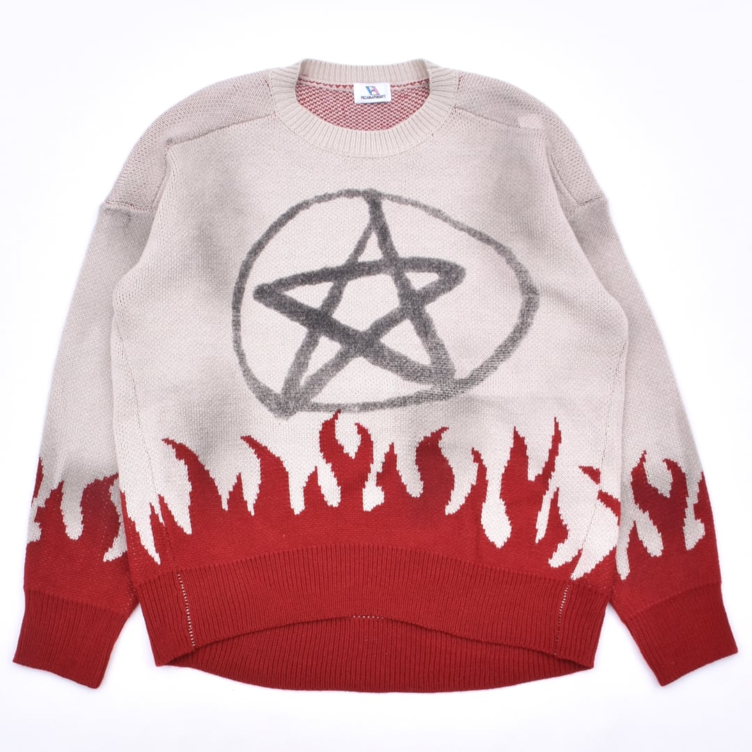 50%OFF】グランジFIREニット | VOLCAN&APHRODITE