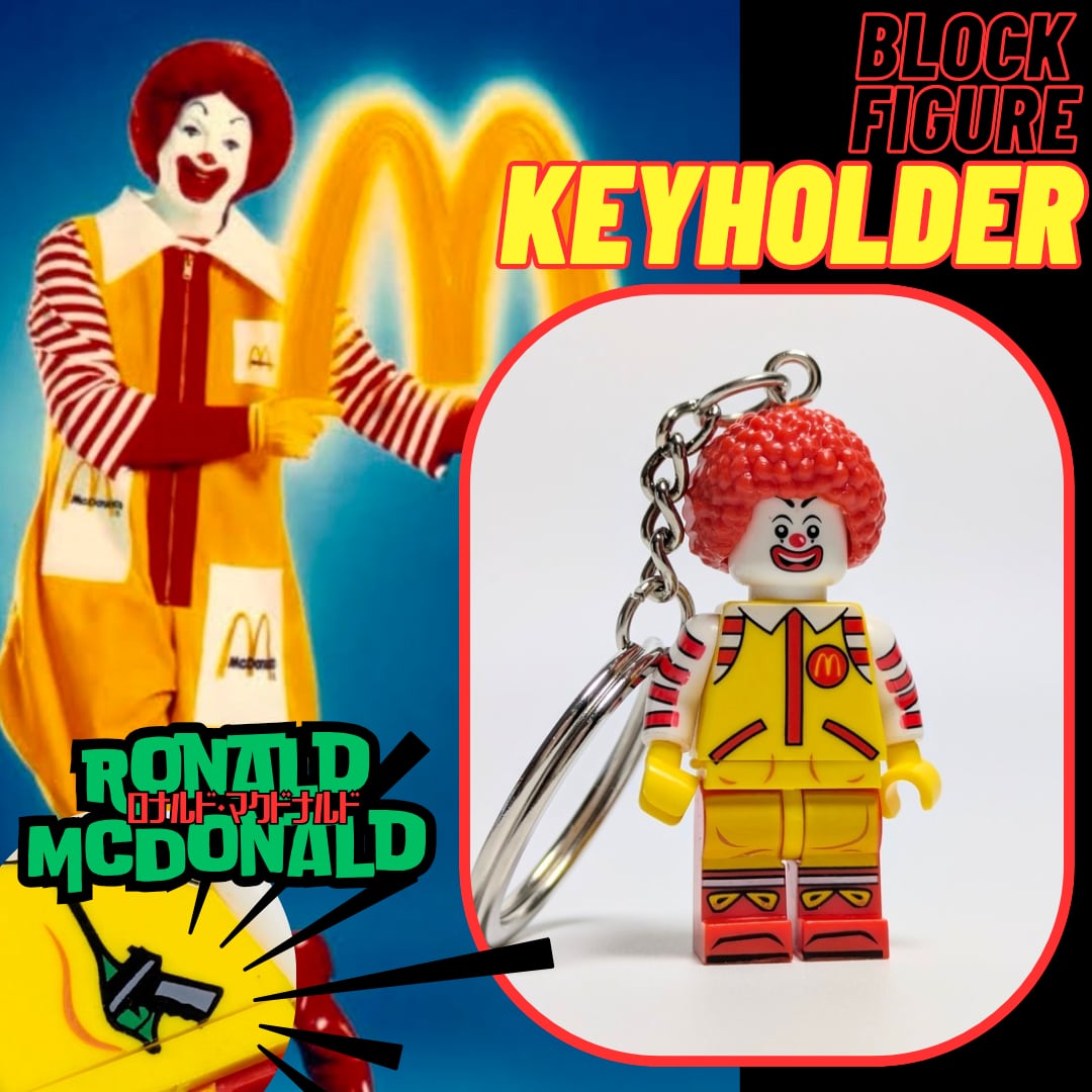 ロナルド・マクドナルド フィギュア ハックルベリー ハックルベリー社 マクドナルドランド ロナルド フィギュア 未 RONALD