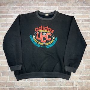 1990s adidas UCC 2TONE SWEAT SHIRT