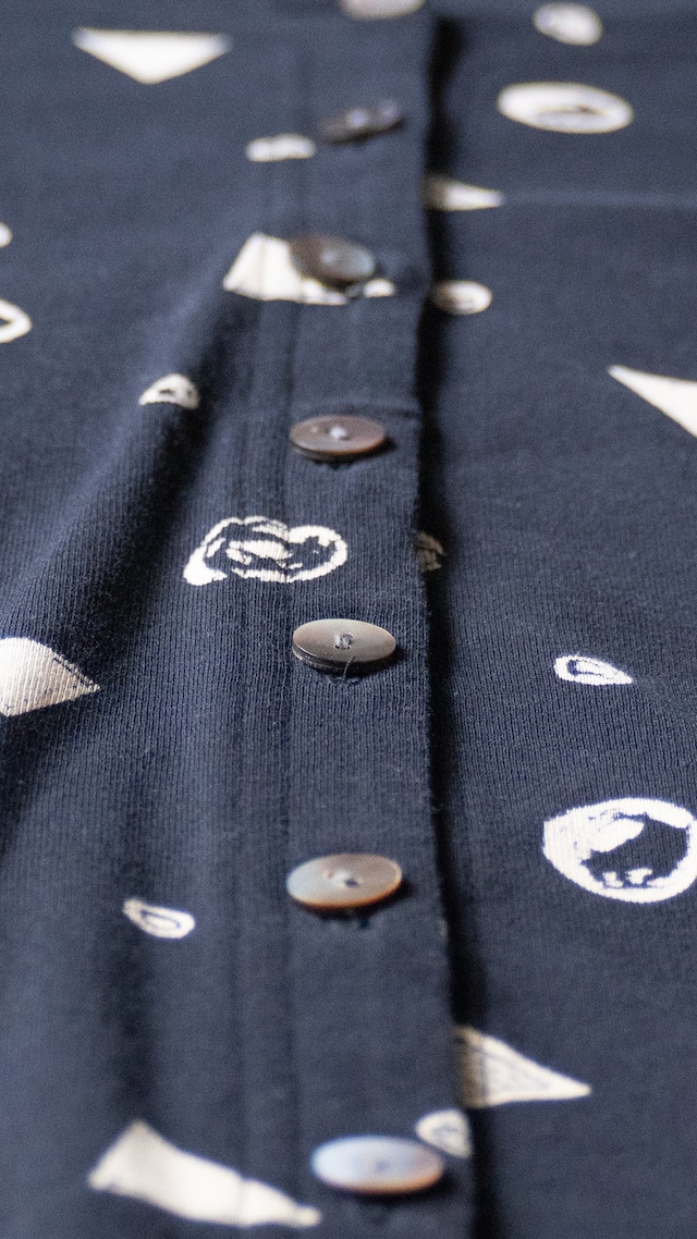 "Monégal" used Crew-neck cardigan
