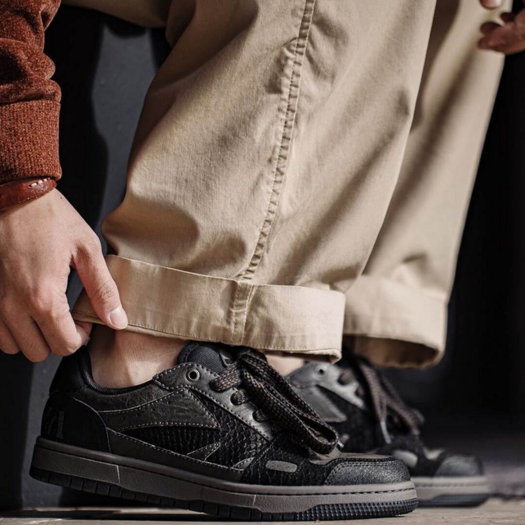 35:フラットソールローカットスニーカー A19186