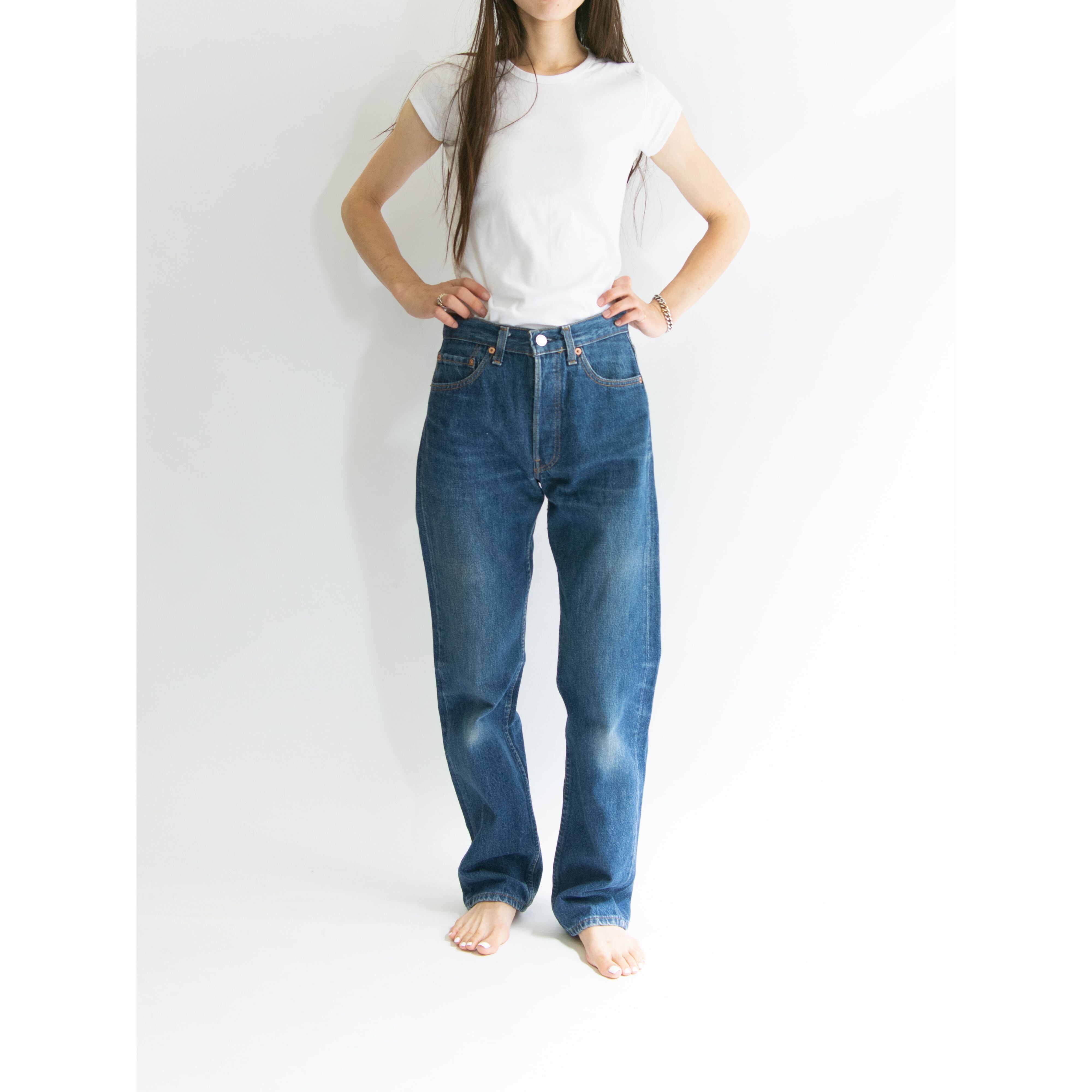 【LEVI'S 501】Made in U.S.A. straight denim pants W29 L33(リーバイス アメリカ製 ストレートデニムパンツ ジーンズ)10d