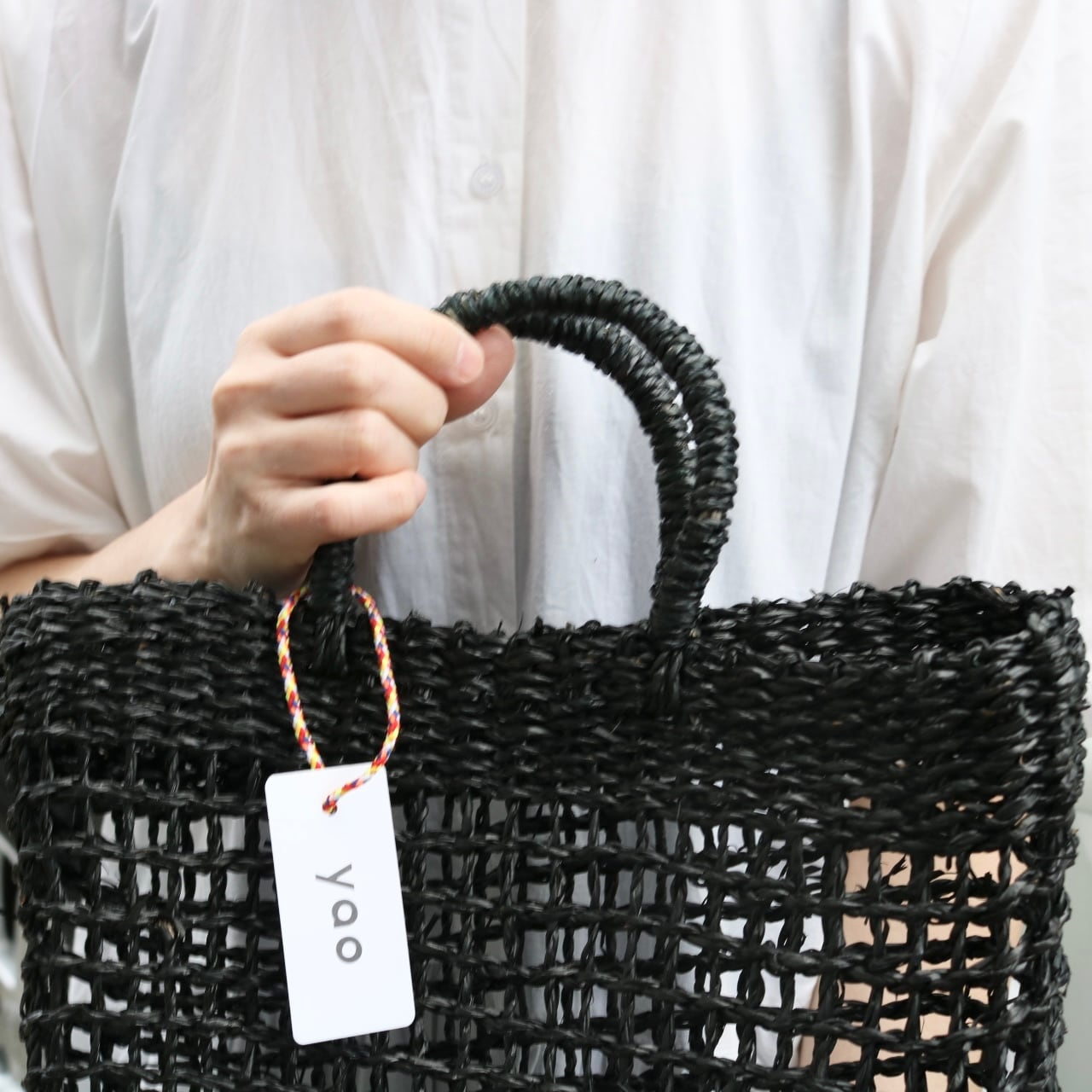 yao シーグラス ナチュラルバッグ | Zakka so-la