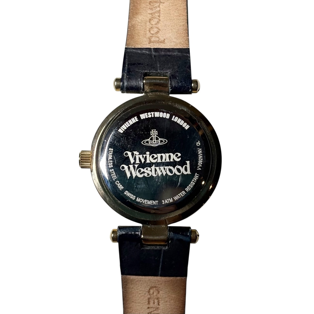 VIVIENNE WESTWOOD blue gradation orb dial quartz watch