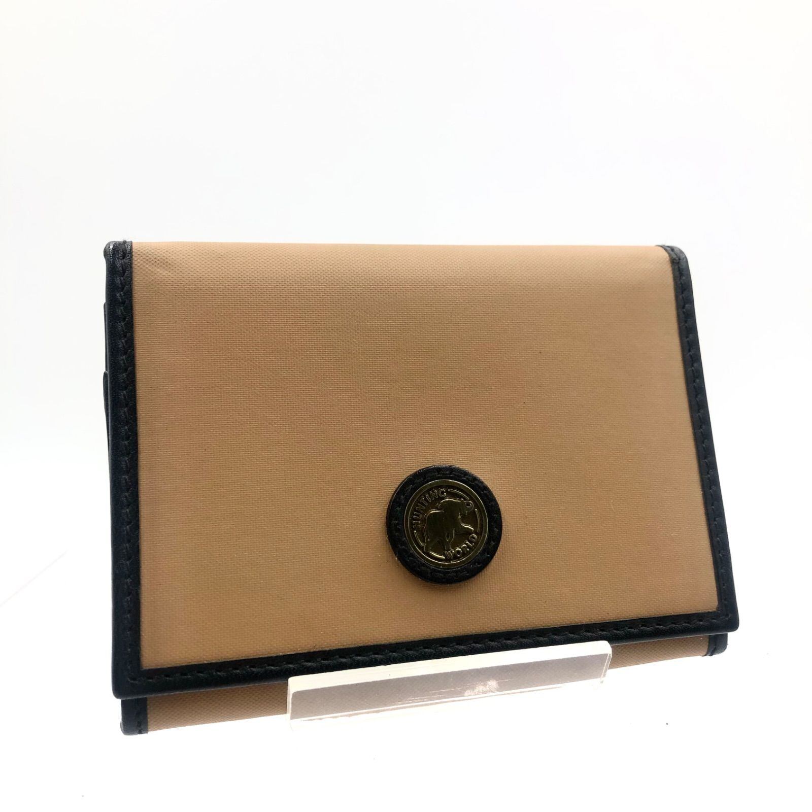 ハンティングワールド カードケース 名刺入れ □美品□Hunting World