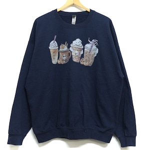 4528 ナイトメア・ビフォア・クリスマス スウェット US古着 サイズXL