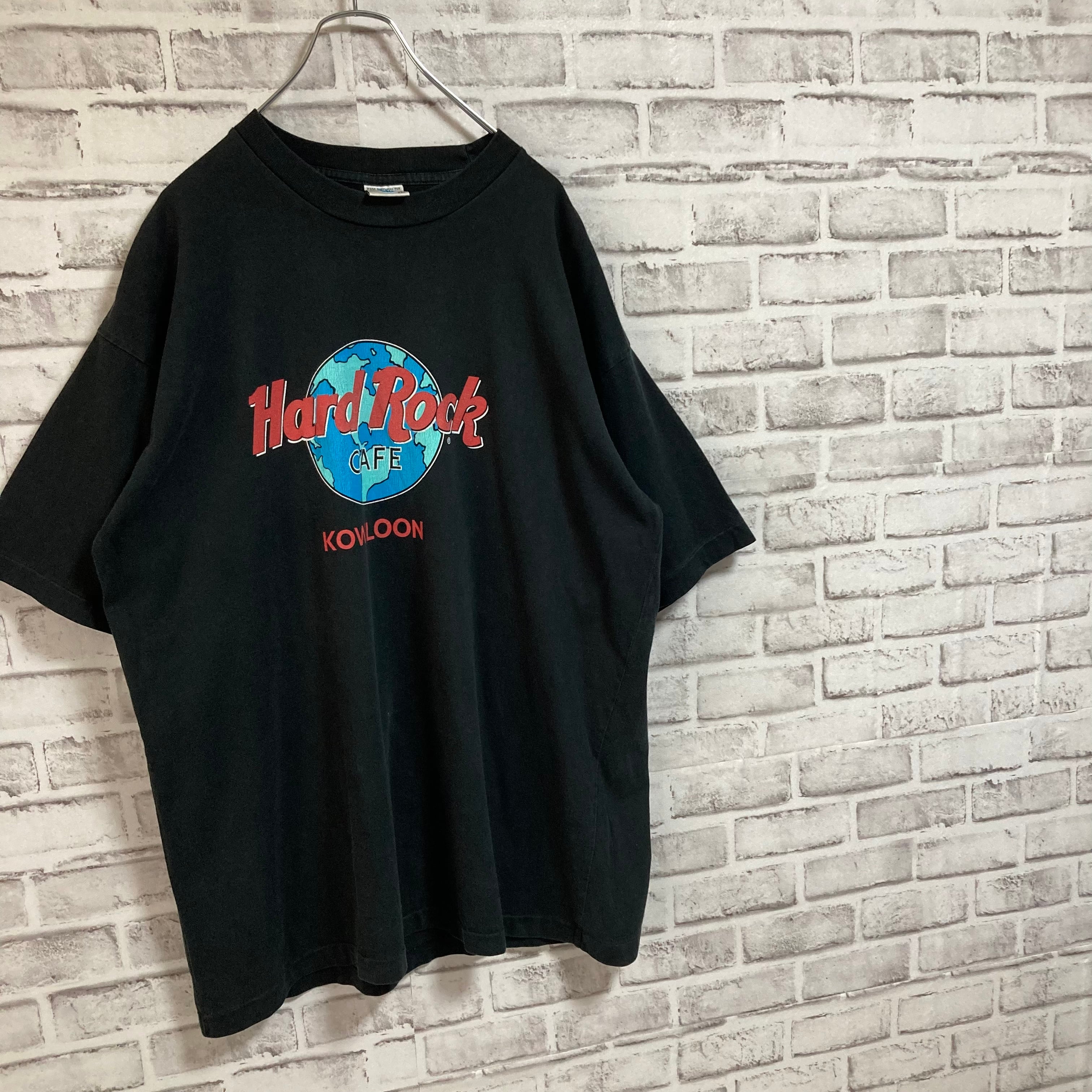 Hard Rock CAFE】S/S Tee XXL 90s vintage “ KOWLOON” ハードロック