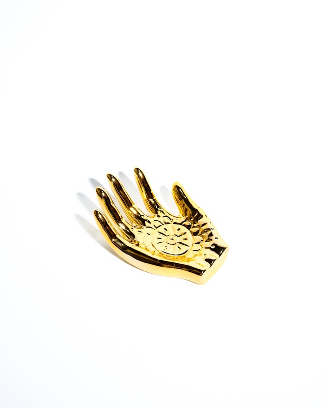 Golden Hand Accessory Holder