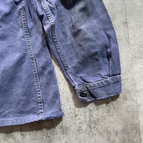 50-60s Saint Jame パッチワーク フレンチワークジャケット 詳細写真10