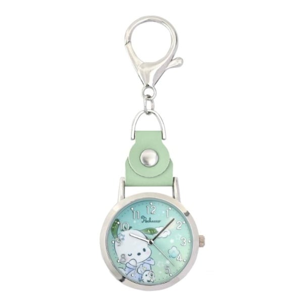 Field work フィールドワーク サンリオ キーチェーンウォッチ おすましKC ポチャッコ グリーン キャラクター時計 SNR003-6