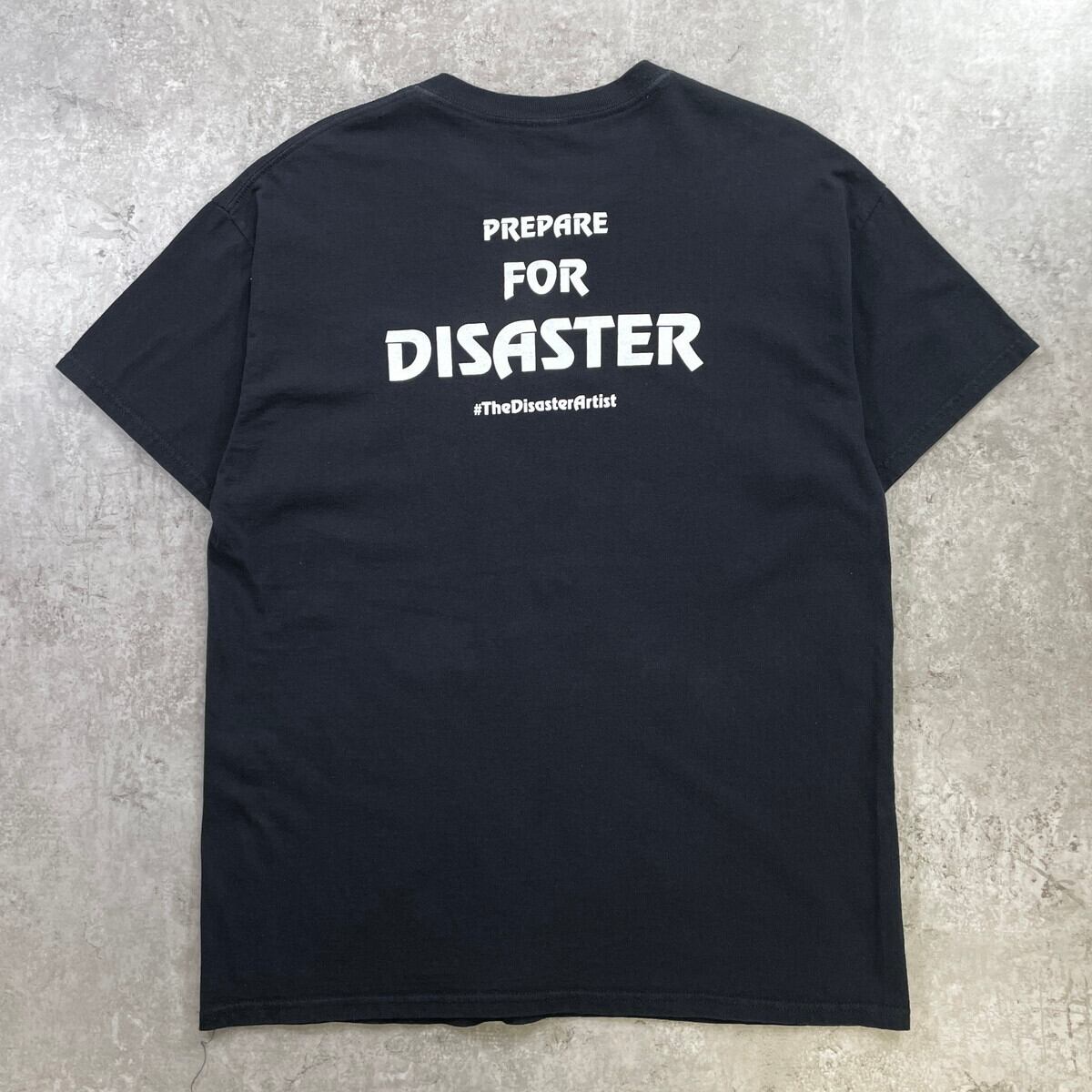 タキシード だまし絵プリントTシャツ メンズL 古着 アート 黒【Tシャツ 