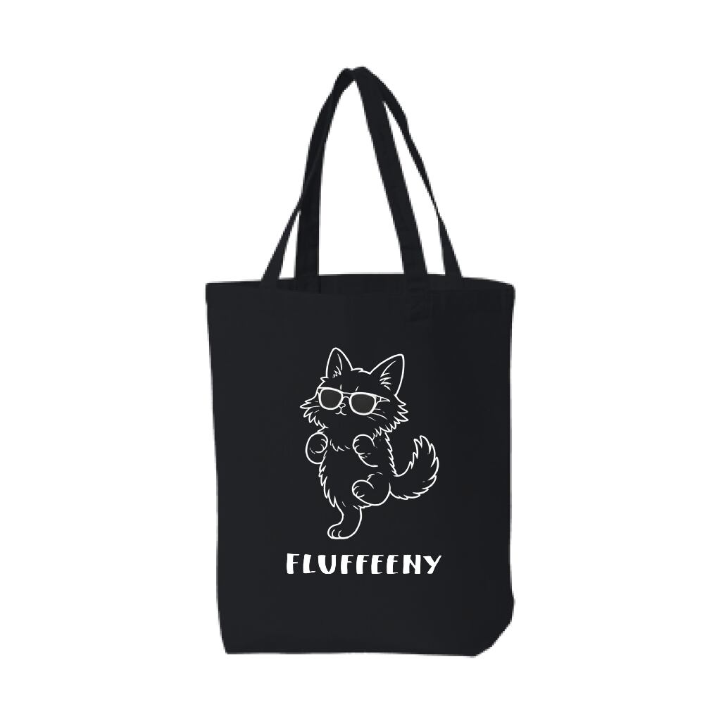 【fluffeeny 線画 コットントートバッグ】(OF00220)