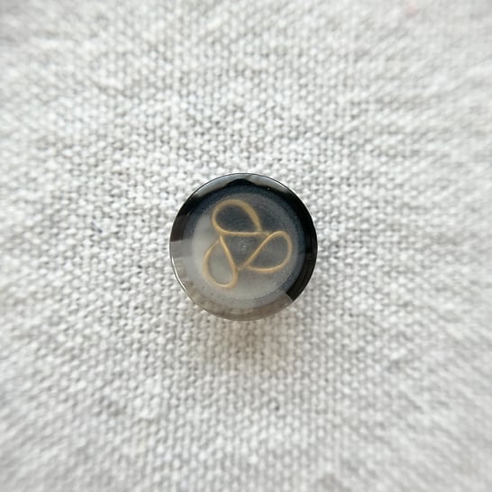 ゴールドドロップ×ブラックマーブル 13㎜