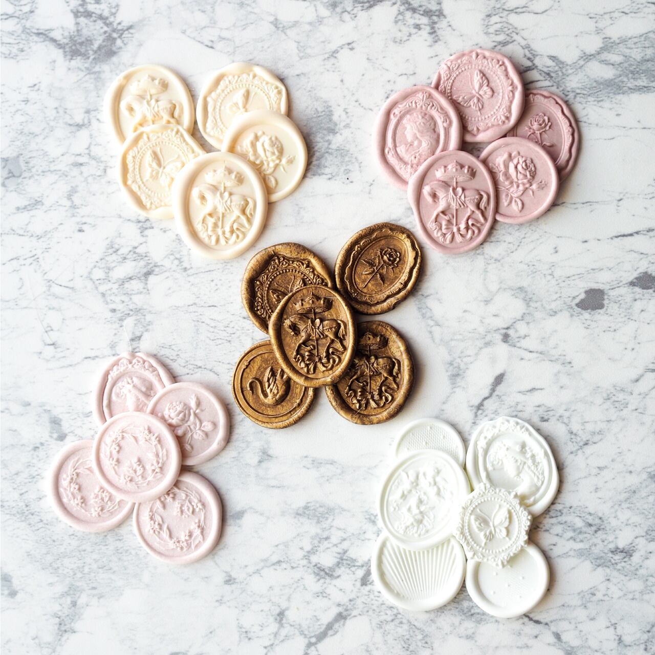 3枚セット｜ ワックスシール｜ シーリングスタンプ | Cuchunmyu