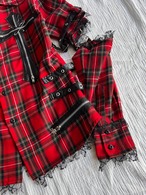 "MAD GirL"マッドガール Bondage Check Shirts