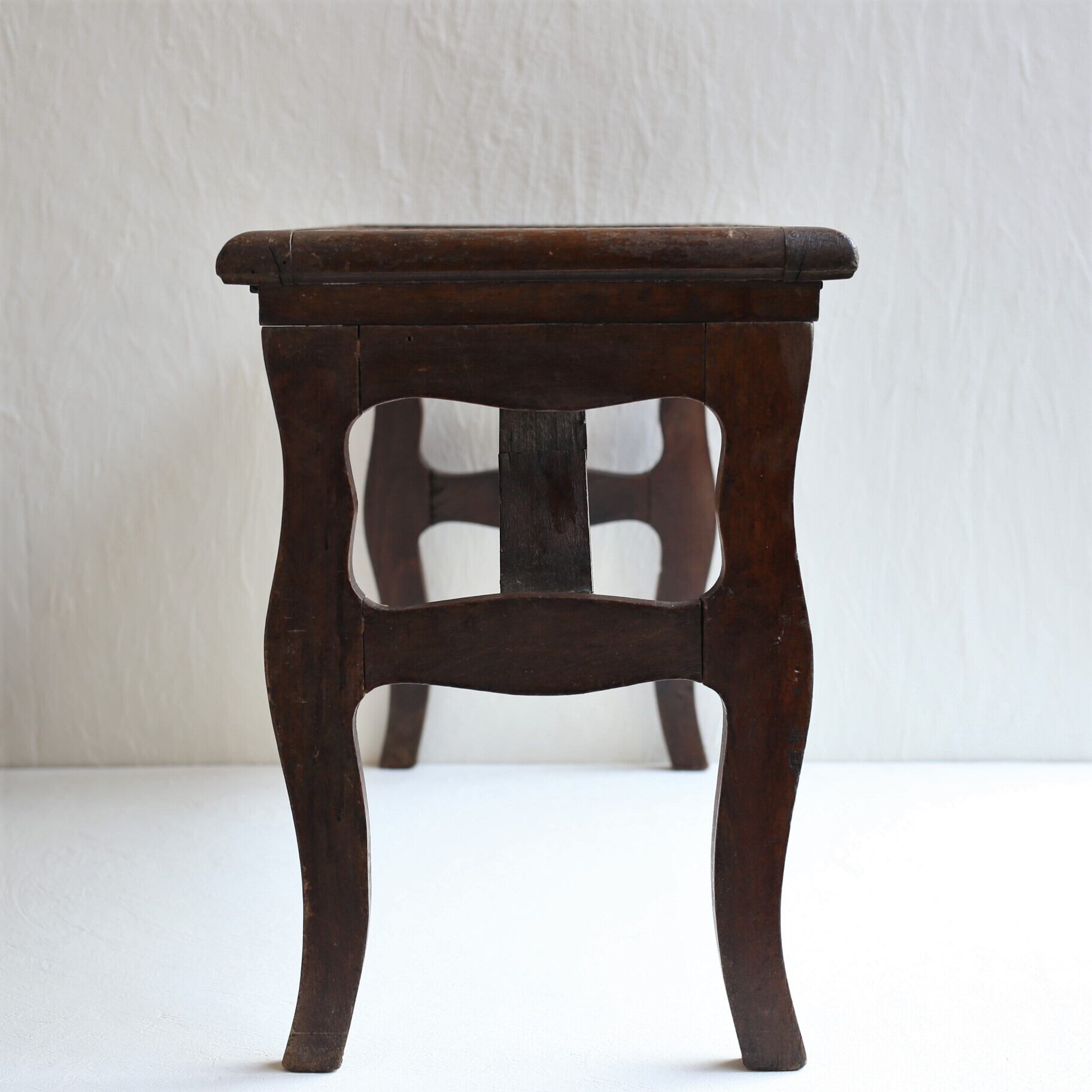 フランス アンティーク フォールディングスツール 折り畳み椅子 飾り台