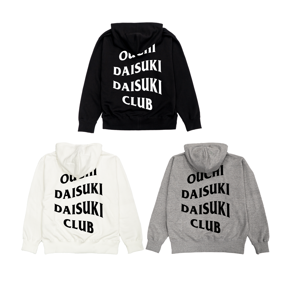 OUCHI DAISUKI CLUB　3COLOR | LIBERTYTOKYO
